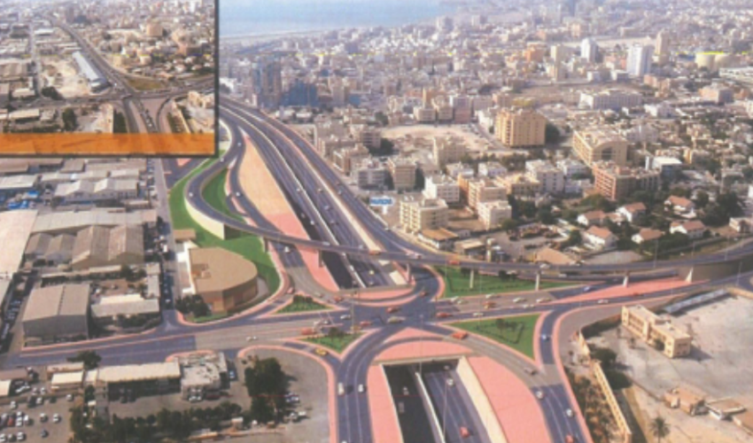 Mina Salman Interchange Underpass Leakage Repair Works