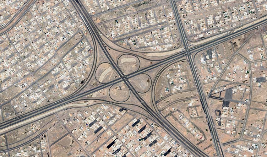 Al-Hijrah, Omar Ibn El Khattab and Yanbu Highway Interchanges -Third Ring Road